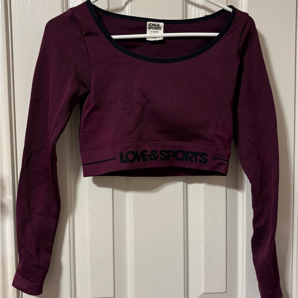 Women's Long Sleeve Top - Deep Purple